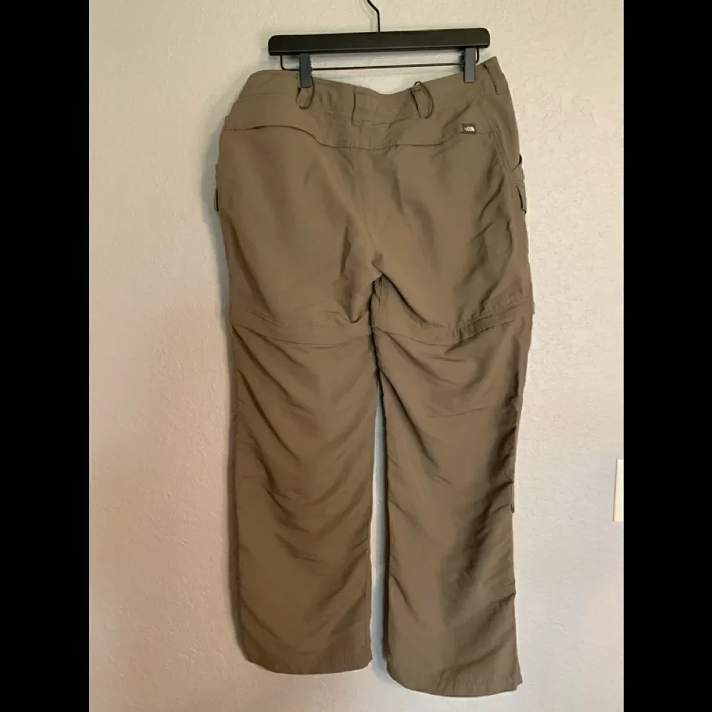 The‎ North Face convertible pants light brown/dark tan size 14